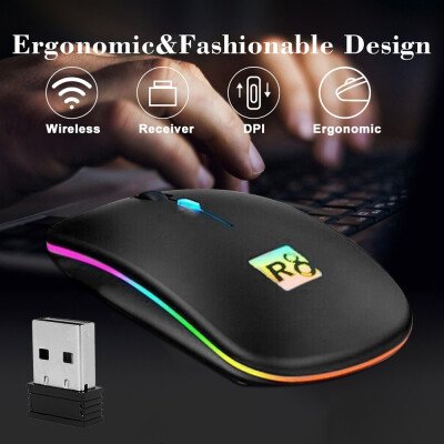 

1600dpi USB Optische Funk-Maus für PC Notebook Laptop Kabellos Mouse Schwarz