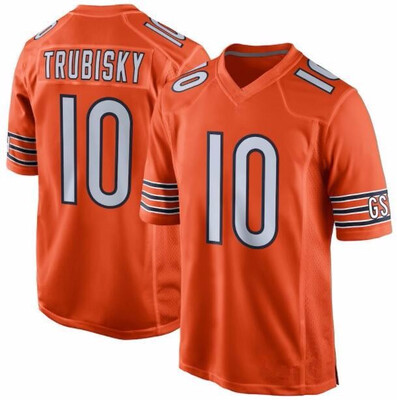 

52 Khalil Mack 10 Mitchell Trubisky Chicago Bears Jersey 58 Roquan Smith Anthony Miller Cohen 34 Payton 24 Howard 54 Urlacher 12 R