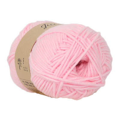

Toponeto 1PC 50g Chunky Colorful Hand Knitting Baby Milk Cotton Crochet Knitwear Wool A