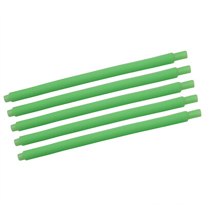 

Toponeto 10pc Art Straw Creative Retractable Curved Long plastic For Party Decorations