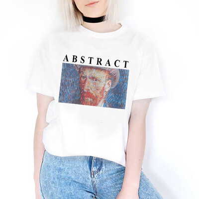 

WJ 2019 New Fashion T shirt Woman Spring Summer Girls Print Short Sleeve O Neck Cotton Spandex Women Top Slim Fit Soft Women F6