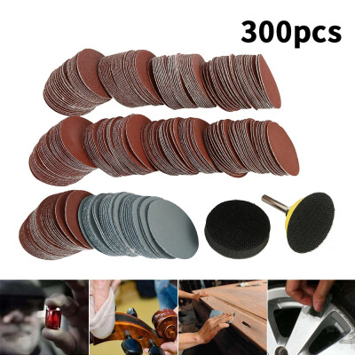 

120300PCS 2" Inch 80-3000 Grit Sanding Discs Sand Paper Sanding Discs Pad Practical Polishing Tools