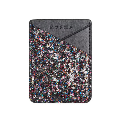 

〖Follure〗MUXMA Adhesive Silicone Credit Card Pocket Sticker Pouch Holder Phone Case