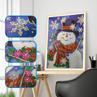 

Tailored Special Shaped Diamond Painting DIY 5D Partial Drill Cross Stitch Kits Crystal R