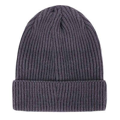 

Unisex Retro Fashion Fisherman Trawler Knit Turn Up Beanie Winter Warm Hat