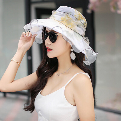 

2019 summer Hat Korean version of Joker mesh Butterfly Hat outdoor sunscreen Cap spot wholesale