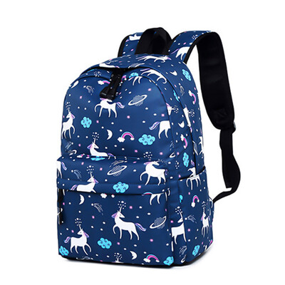 

Travel Bagpack Cute Girl Backpack Cartoon Unicorn School Bag