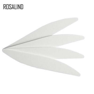 

ROSALIND Nail Files Crescent Moon For Nail Art Manicure Sanding File Buffer 10pcsset