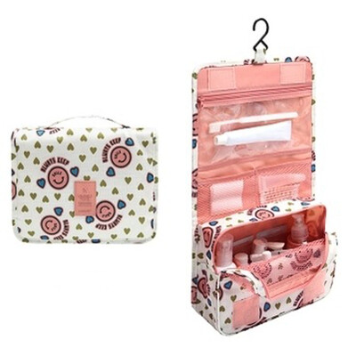 

Women Zipper Hanging Waterproof Travel Toiletry Wash Makeup Storage Cosmetic Organizer Bag Hanging Bag Hot