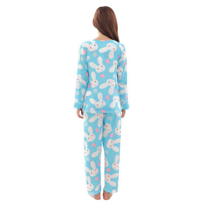 

Women Cartoon Pajamas Set Long Sleeve Sleepwear Cute Leisurewear Homewear Pyjamas Women Animal Pajamas