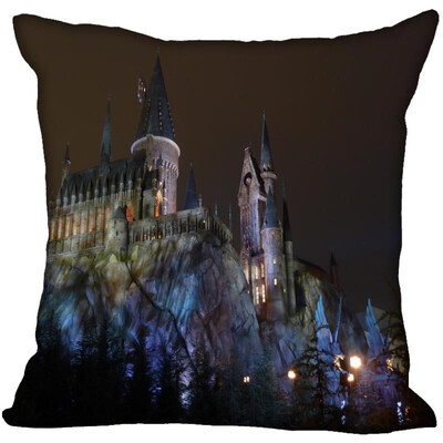 

Harry Potter Pillow Cover Bedroom Home Office Decorative Pillowcase Square Zipper Pillow Cases Satin Soft No Fade 35x35CM 35x35CM 35x35CM