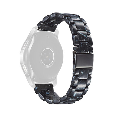 

〖Follure〗Luxury Crystal Resin Agate Beads Watch Band Strap For Samsung Galaxy watch 46mm