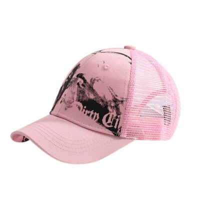 

New Summer Boys Girls Baseball Cap Toddler Children Letter Printed Tennis Casual Hip Hop Sun Snapback Caps