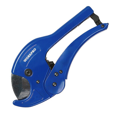 

Wankebao WORKPRO W101012N Aluminum alloy pipe cutter cutter cutter copper tube aluminum tube cutter 42mm light SK5 blade