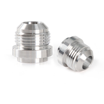 

2PCS Aluminum Alloy Male AN10 Weld Welding Bung Hose End Fitting Replacement for Honda Acura B16 B18