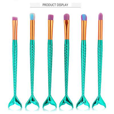 

6Pcs10pcs Makeup Brushes Make Up Foundation Eyebrow Eyeliner Blush Cosmetic Concealer Brushes
