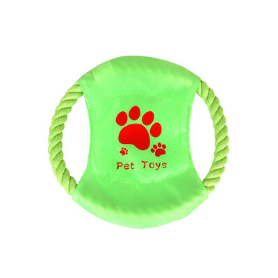 

Gobestart Dog Toy Chews Cotton Rope Knot Ball Grinding Teeth Pet Toys Large Small Dogs