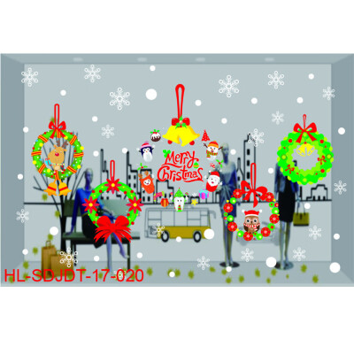 

Tailored Merry Christmas Household Room Wall Sticker Mural Decor Decal Removable