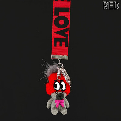 

Hat Bear Key Chain Pendant Creative Resin Jewelry Bag Key Phone Strap Ornaments