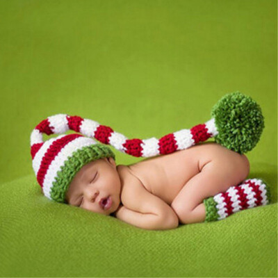 

Cute Soft Newborn Baby Photography Props Baby Hat Cap Baby GirlBoy Clothes Newborn Crochet Outfits