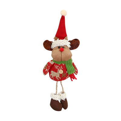 

Tailored Christmas Ornaments Gift Santa Claus Snowman Reindeer Toy Doll Hang Decorations