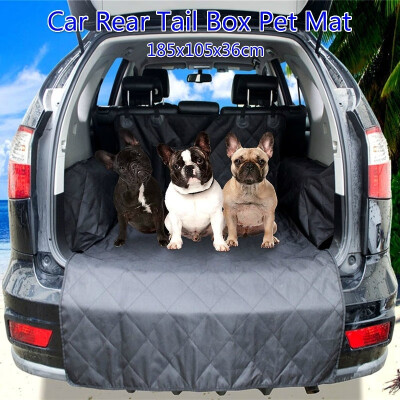 

Portable Pet Dog Car Back Seat Carrier Cover Mat Waterproof Pets Travel Car Trunk Cover Mat Cushion Covers 185x105x36cm