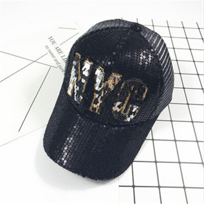 

Childrens duck tongue Hat Girls middle&big childrens sun shading summer mesh Sequin baseball cap Korean sun hat