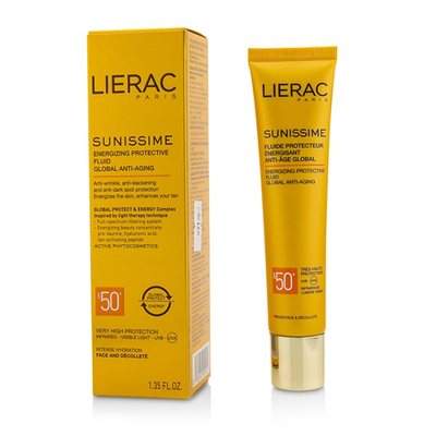 

LIERAC - Sunissime Global Anti-Aging Energizing Protective Fluid SPF50 For Face & Decollete 40ml135oz