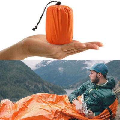 

Outdoor First Aid Survival Emergency Tent Blanket Sleep Bag Camping Shelter Gear