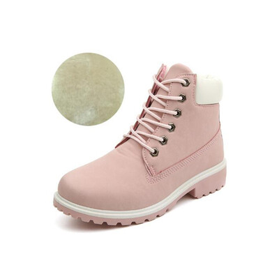 

2019 Hot New Autumn Early Winter Shoes Women Flat Heel Boots Fashion Keep warm Womens Boots Brand Woman Ankle Botas Camouflage