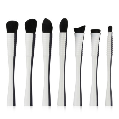 

Hot 7Pcs Soft Makeup Brushes Set Blending Powder Foundation Contour Blush Highlight Eye Shadow Lip Cosmetic Make Up Brush Kit