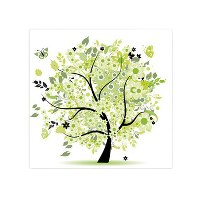 

New DIY Crystal Rhinestone Four Seasons Tree Diamond Painting Cross-Stitch Kits 2 Sizes