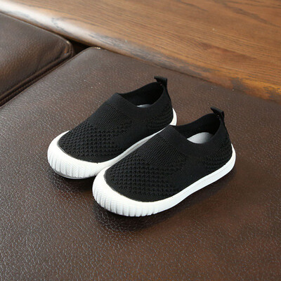 

children\s casual shoes New boys&girls shoes candy color non-slip wear-resistant breathable one foot single shoes