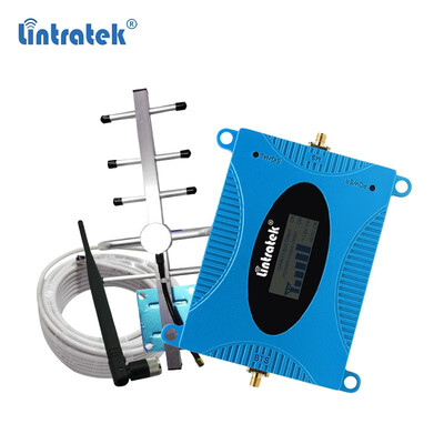

Lintratek GSM CDMA 850MHz Mobile 2G 3G Signal Repeater Band 5 CDMA 850 MHz Cellphone Signal Booster Amplifier with LCD display