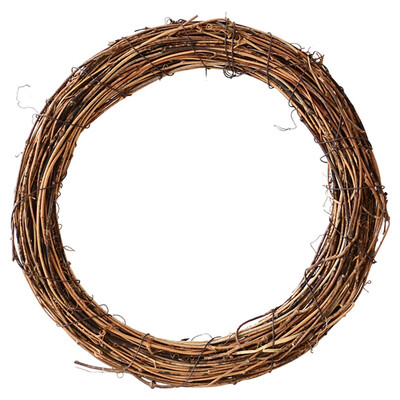 

Christmas Natural Dried Flowers Rattan Artificial Handmade Wreath Wedding Christmas Decor DIY Hanging Weaved Garlands Crafts