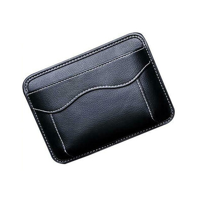 

Universal Leather Car Auto Seat Slot Pocket Storage Bag Organizer Phone Holder