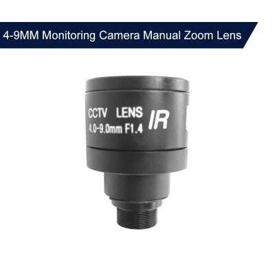 

1 MP HD 4-9mm M12 Manual Focus Zoom MTV Lens For 13" & 14" CCTV MTV IR Lens Security CCD Camera No IR filter