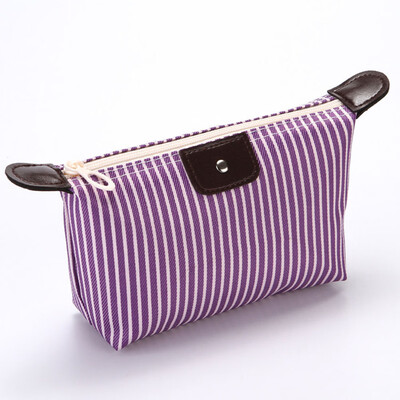 

New Candy Color Small Cosmetic Bag Fold able Dumpling Bag Waterproof Storage Bag