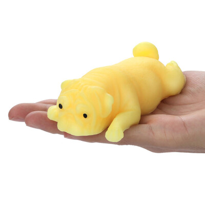 

Gotoamei Squishyies Mochi Pug Puppy Squeeze Healing Fun Kawaii Stress Reliever Toys Gifts