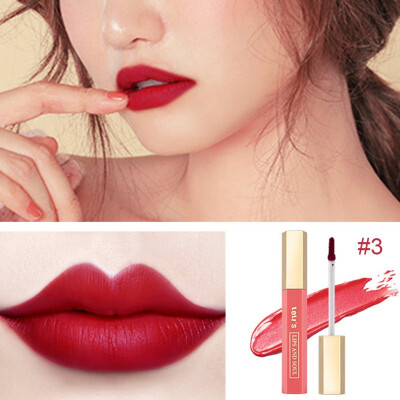 

6 Colors Matte Liquid Lipstick Long Lasting Makeup Moisturizer Lip Gloss Make Up Waterproof Pigment