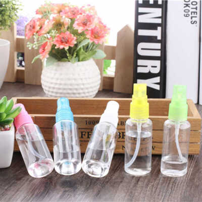 

5PCS 30ml Clear Portable Spray Bottle Empty Perfume Bottles Refillable Mist Pump Perfume Atomizer Travel Accessories