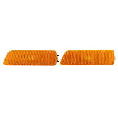 

2pcs LH RH Front Bumper Side Marker Turn Signal Lights Lamp For Golf MK4 99-05