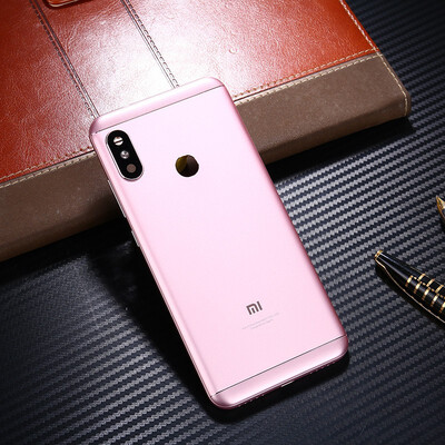 

Original Housing For Xiaomi A2 Lite Redmi 6 Pro Battery Door Metal Back Cover Case Repair Parts Camera Lens Button