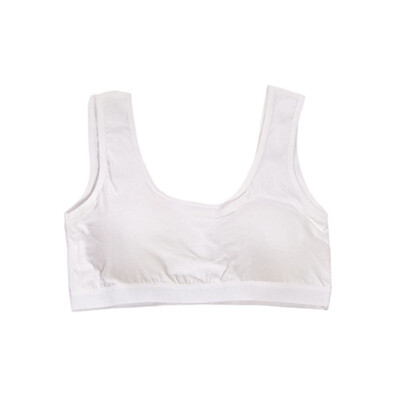 

Teenager Children Bra Girls Underwear Clothes Cotton Teenager Sports Bra with Breast Pad Puberty Girl training Bra Children Unde