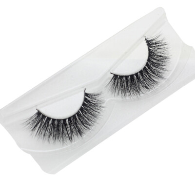 

Gobestart Real 3D Mink Soft Long Natural Eye Lashes Makeup Thick False Eyelash Extension I