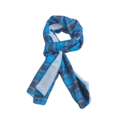 

Autumn Winter Casual Fashion Baby Plaid Printing Scarf Childrens Warm Neckerchief