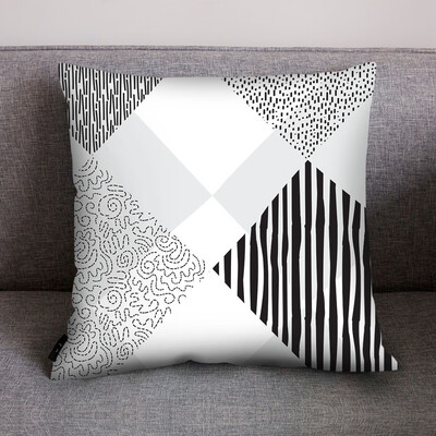 

〖Follure〗Print Pillow Case Polyester Sofa Car Cushion Cover Home Decor