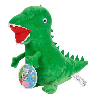 

Original Brand Peppa Pig 46cm George Dinosaur Stuffed Plush Toy Family Party Doll Christmas New Year Gift for Kids