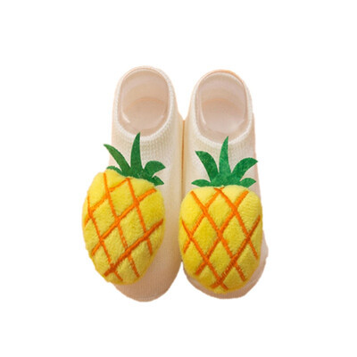 

Baby Socks Cute Cartoon Newborn Kids Baby Girls Boys Anti-Slip Winter Warm Socks Slipper Shoes Boots