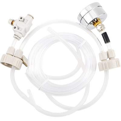 

DIY CO2 Generator Aquarium Plant System Water Plant Fish Aquarium Co2 Tube Valve Guage Generator